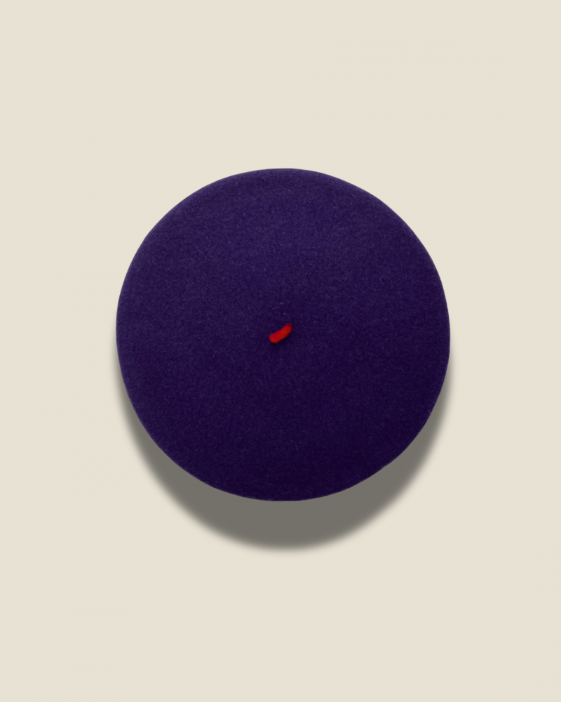 Béret Mode Violet Foncé Femme Béret Mode Violet Foncé Femme