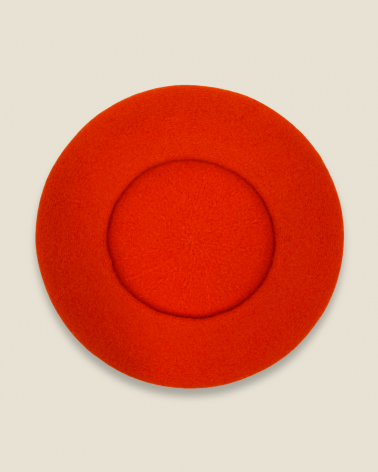 Béret Classique Rouge Femme
