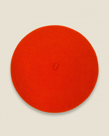 Béret Classique Rouge Femme