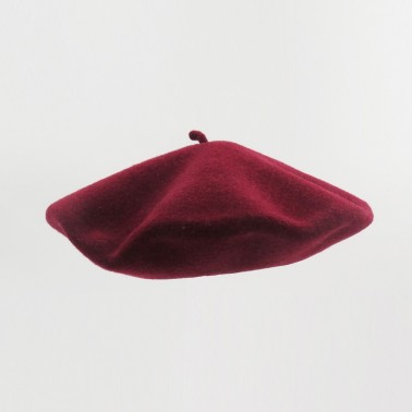 Classic Beret Cranberry Man