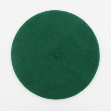 Béret Classique Vert Homme