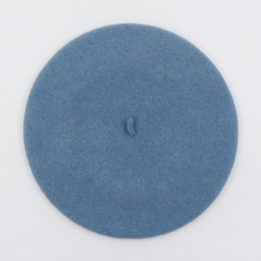 Béret Classique Bleu Crépuscule Femme