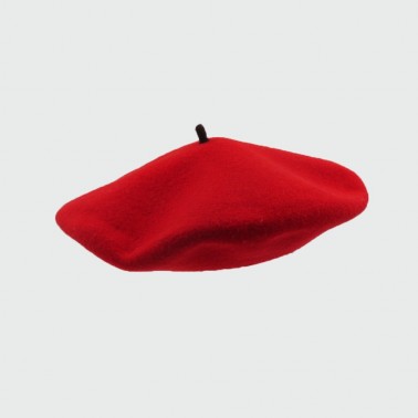 Béret Mode Rouge Homme