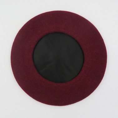 Premium Beret Cranberry Man