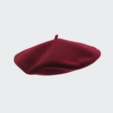 Premium Beret Cranberry Man