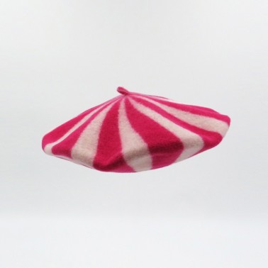 Béret Berlingot Enfant fushia