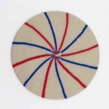 Béret marinière tricolore