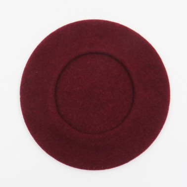 Classic Beret Cranberry Man