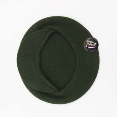 béret casquette kaki femme