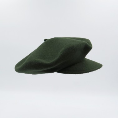 béret casquette kaki femme