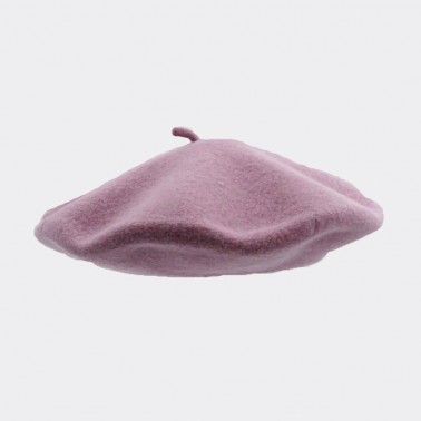 Classic Beret Old Light Purple Woman