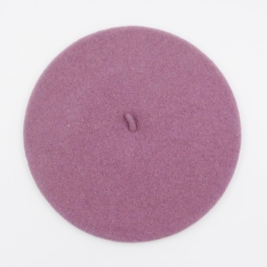 Classic Beret Old Light Purple Woman