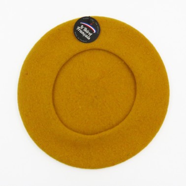Béret Classique Moutarde Femme