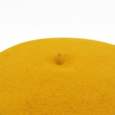 Classic Beret Mustard Man