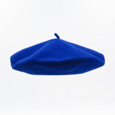 Classic Beret Royal Blue Woman