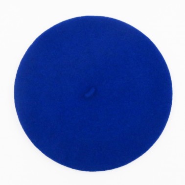 Classic Beret Royal Blue Woman