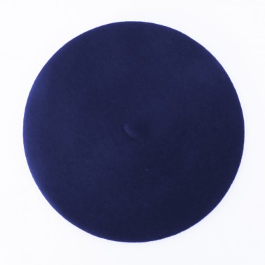 Classic Beret Navy Blue Man