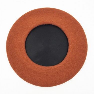 Premium Beret Caramel Woman