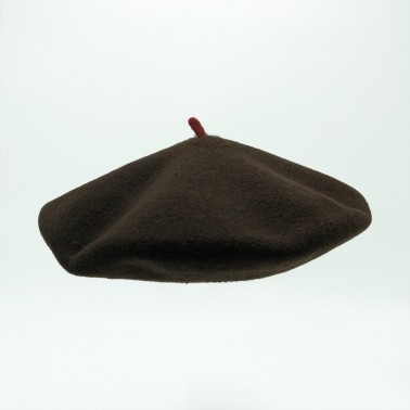 Premium Beret Chocolate Woman