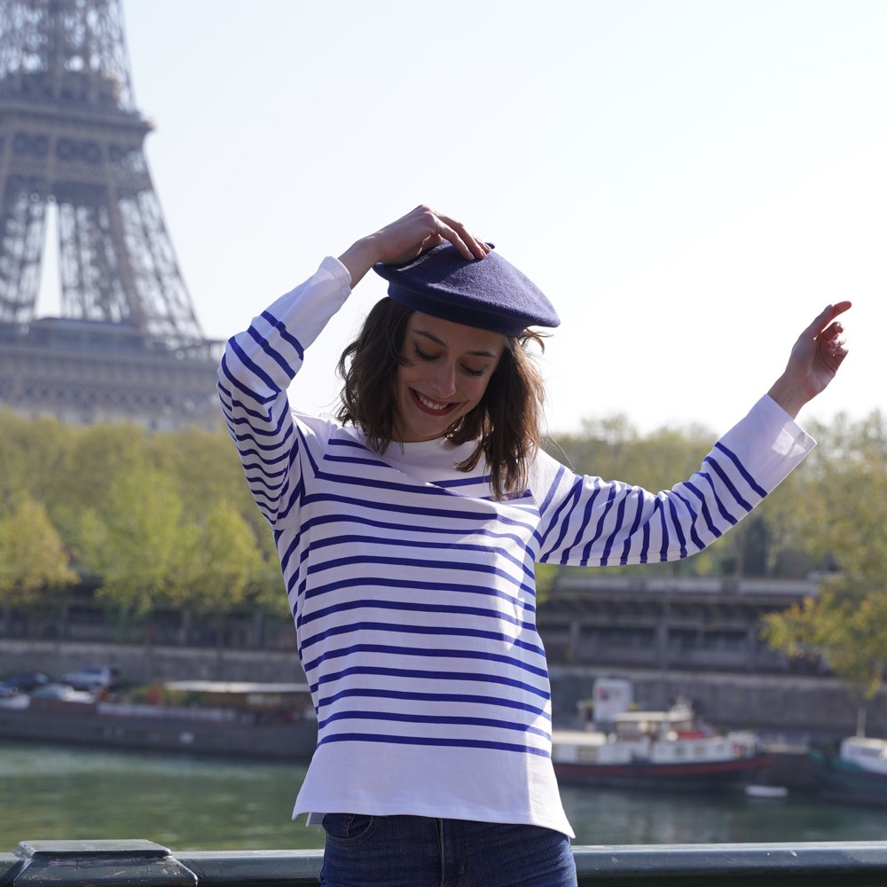 Classic Denim Beret Woman