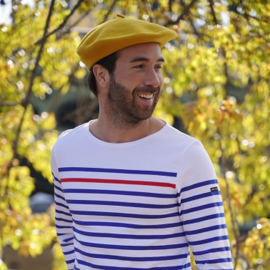 Béret Classique Moutarde Homme
