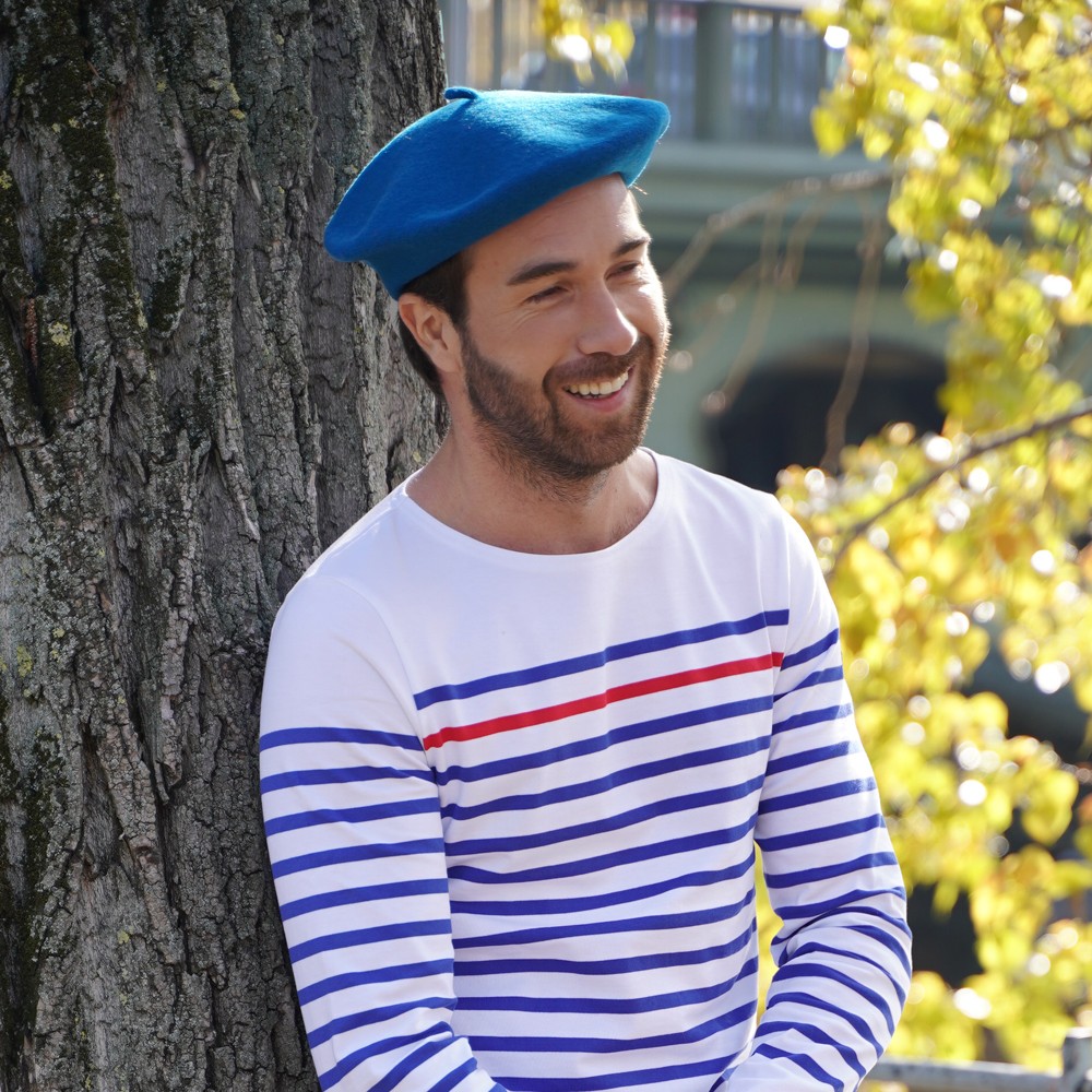 Classic Blue Oversea Beret Man