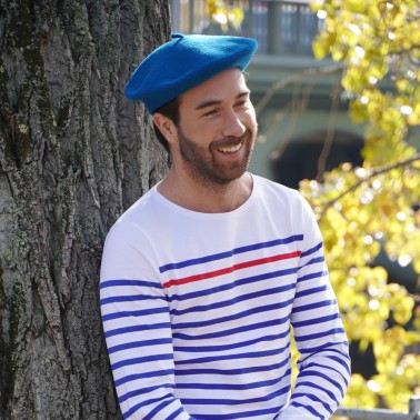 Classic Blue Oversea Beret Man