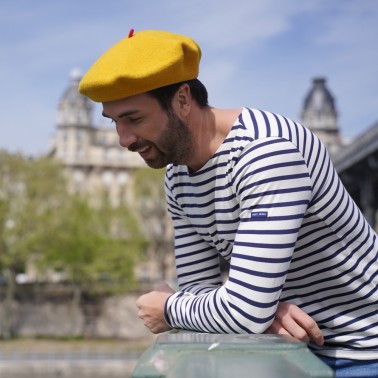 Premium Mustard Beret Man