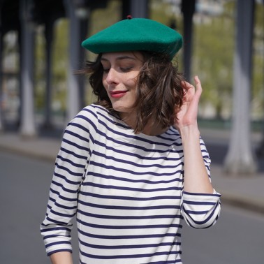 Premium Beret Green Woman