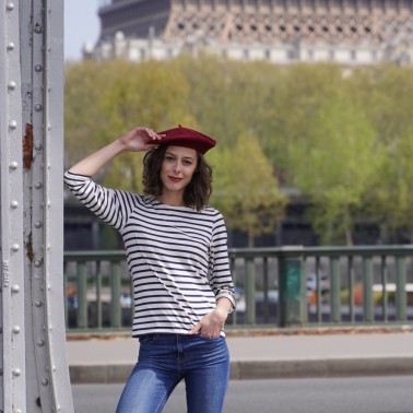 Béret Mode Bordeaux Femme