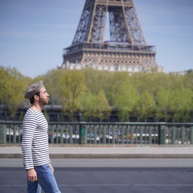 Béret Mode Taupe Homme