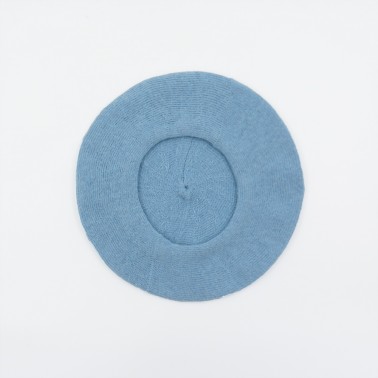 Bérets Ecolo Jean Enfant bleu français vegan