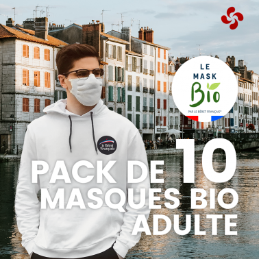 Le Mask bio Adultes - Pack de 10