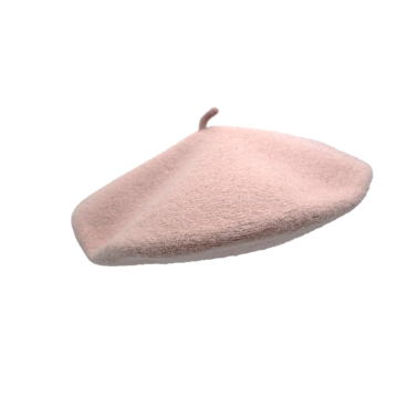 Béret Classique Rose Pâle