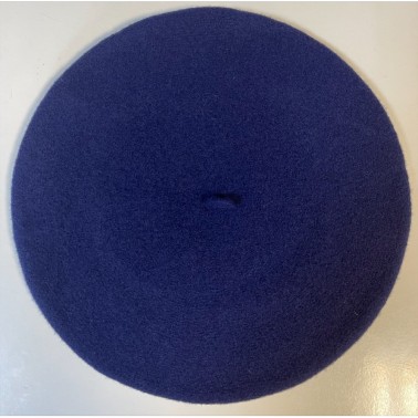Béret classique violet foncé homme