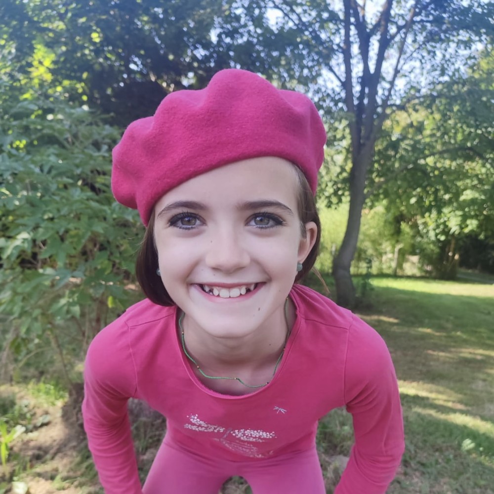 Béret Fuchsia Enfant