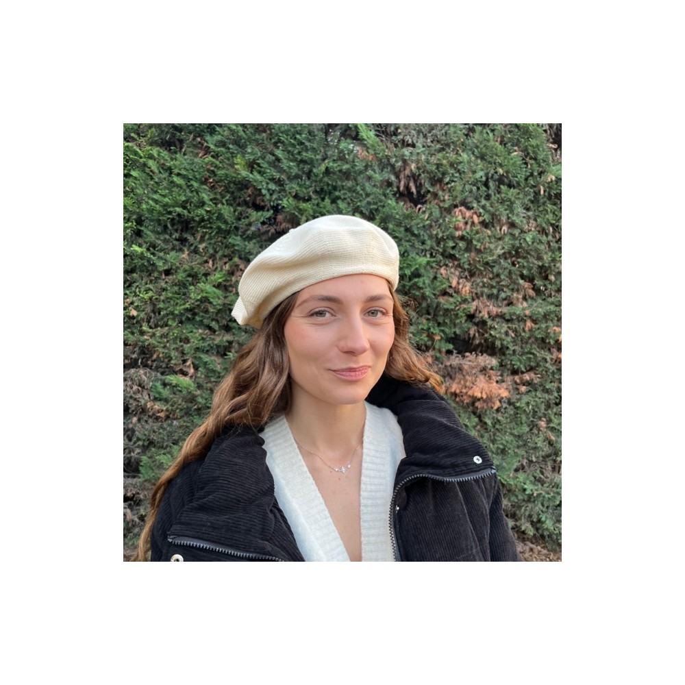 Béret bio naturel