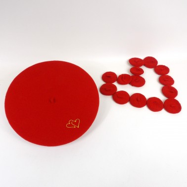 Béret coeur
