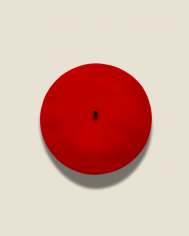 Béret Mode Rouge Femme