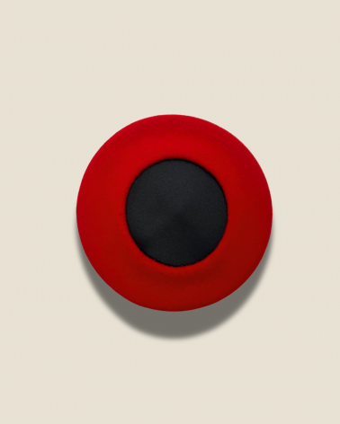 Béret Mode Rouge Femme