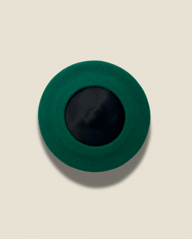 Béret Mode Vert Femme