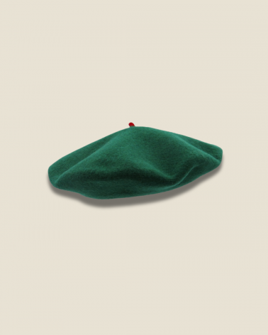 Béret Mode Vert Femme