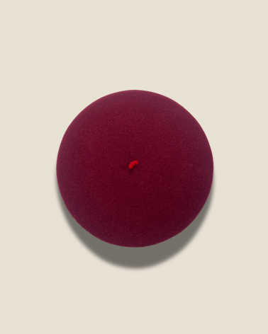 Béret Mode Bordeaux Femme