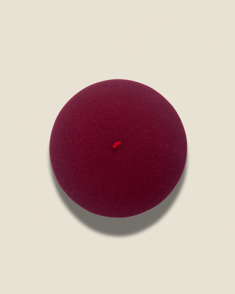 Béret Mode Bordeaux Femme