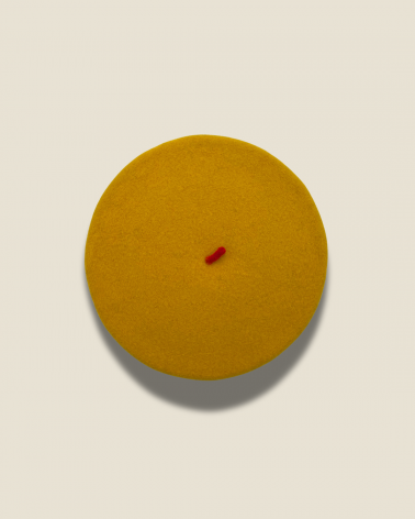 Béret Mode Moutarde Femme