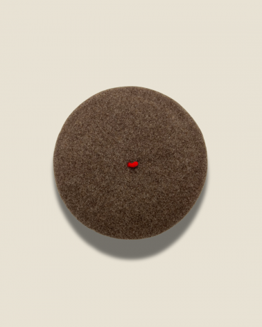 Béret Mode Marron Glacé Femme