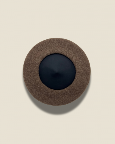 Béret Mode Marron Glacé Femme