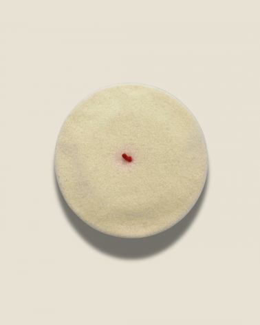 Béret Mode Écru Homme