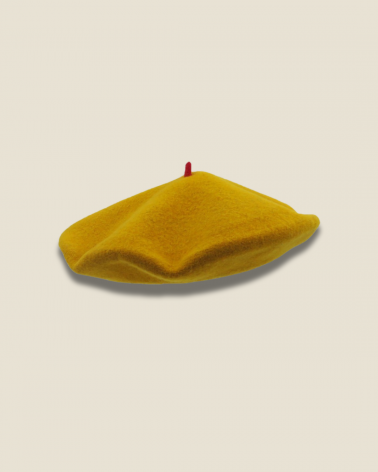 Béret Mode Moutarde Homme